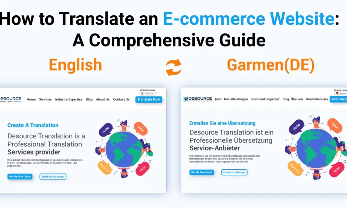 How to Translate an E-commerce Website: Guide 2024